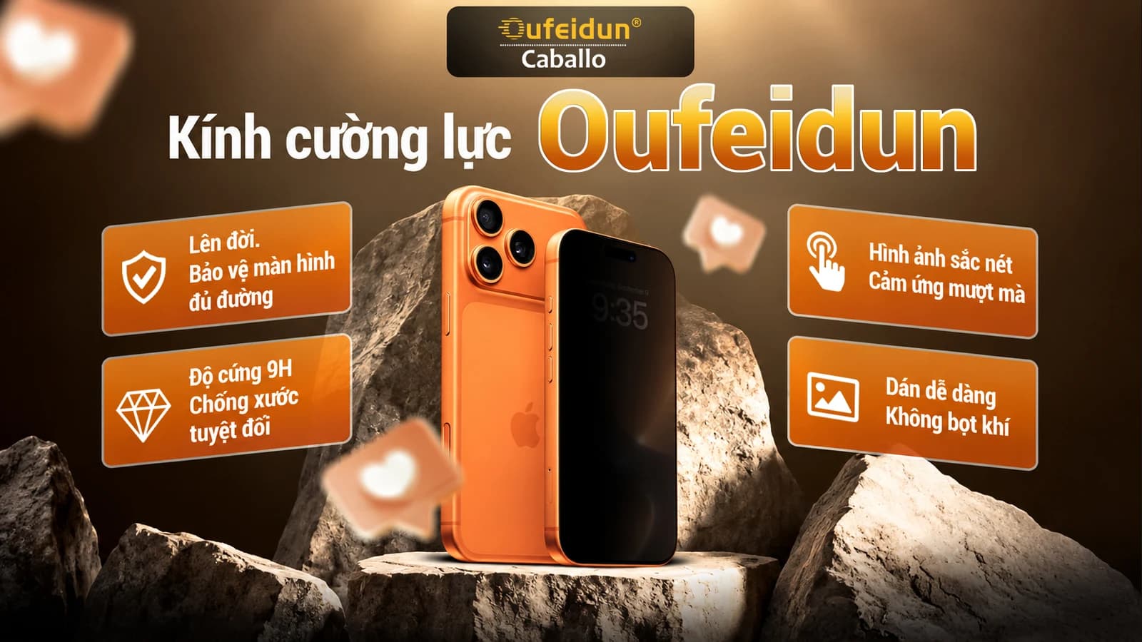 Các đặc điểm nổi bật của kính cường lực Caballo