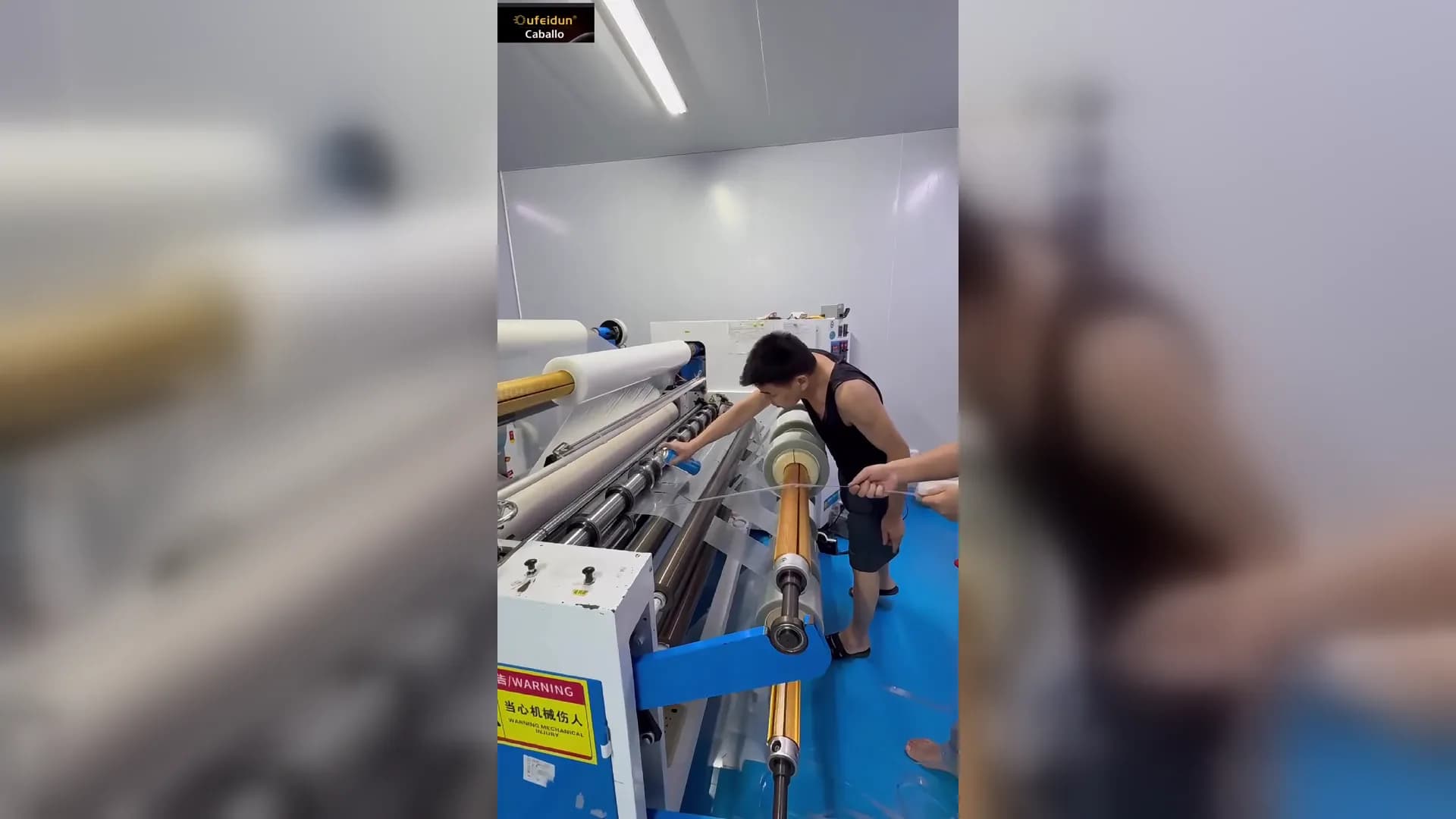 Dây chuyền gia công kính cường lực thực tế